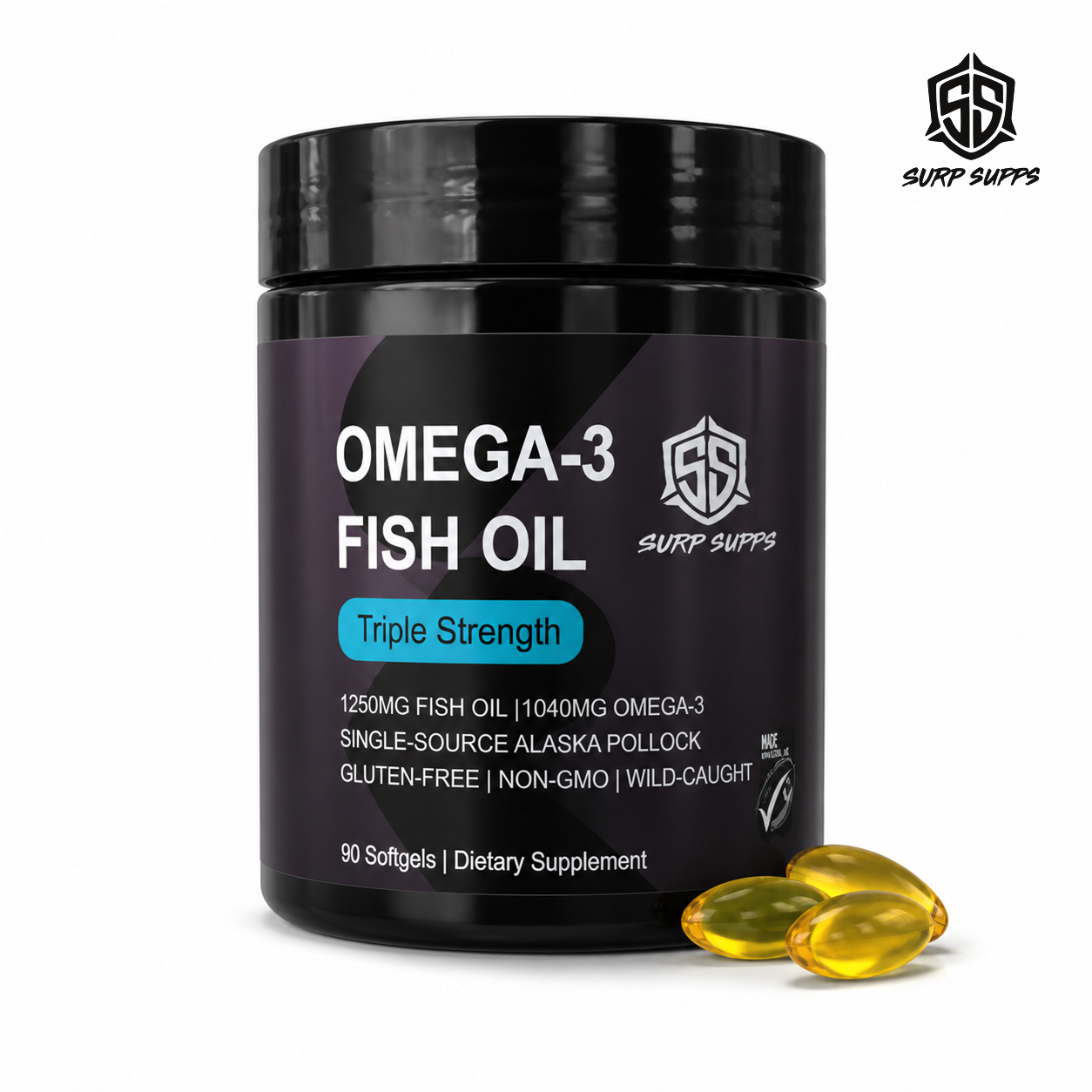 OMEGA-3, TRIPLE STRENGTH, TRIGLYCERIDE FORM. - Image 5