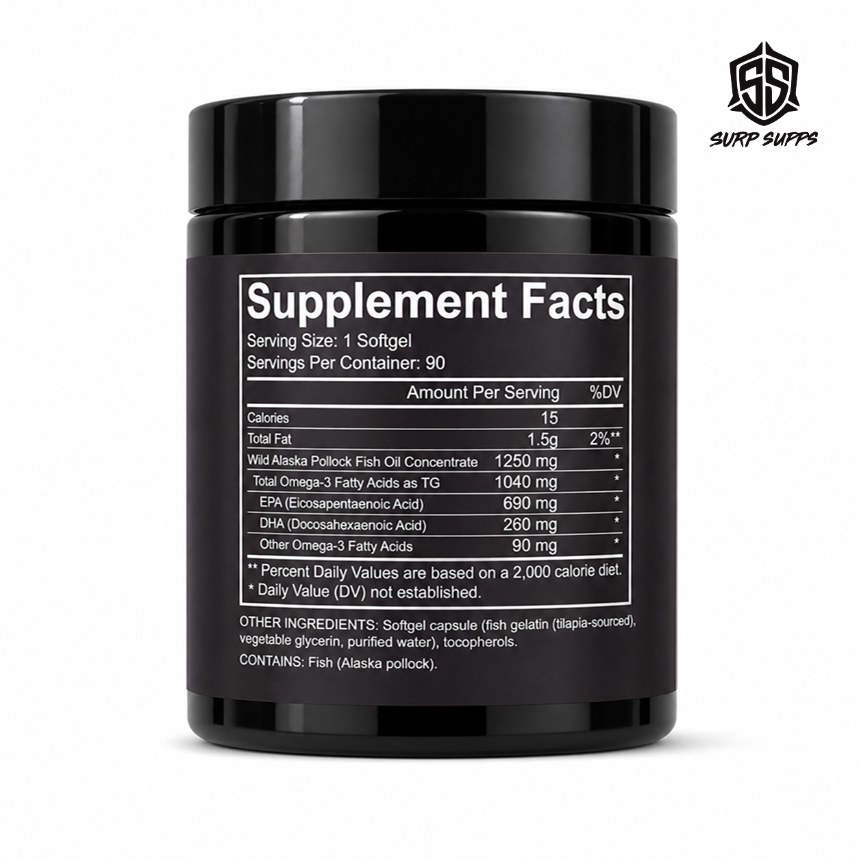 OMEGA-3, TRIPLE STRENGTH, TRIGLYCERIDE FORM. - Image 2
